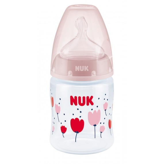 NUK First Choice+ Temperature Control Tåteflaske,150ml Pink