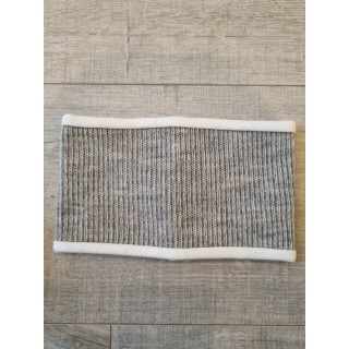 Kivat Pannebånd ull, Beige m/striper