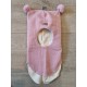 Kivat Vinterlue balaclava ull, Rosa
