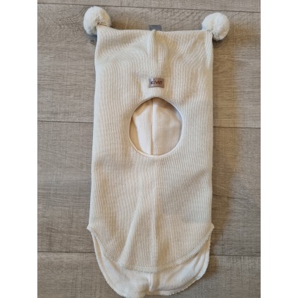 Kivat Vinterlue balaclava ull, Offwhite