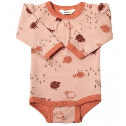 JOHA Body ull/bomull, Sheep peach