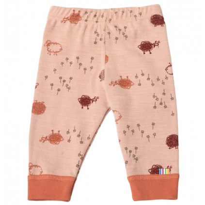 JOHA Leggings ull/bomull, Sheep peach