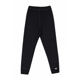 JOHA Leggings ull/bomull, Svart