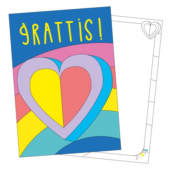 Jubel Bursdagskort, Grattis