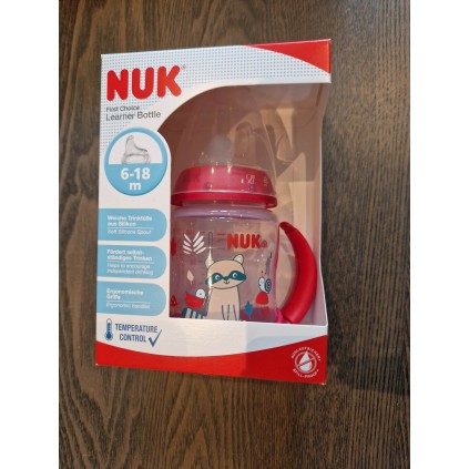 NUK First Choice+ Learner bottle, Red
