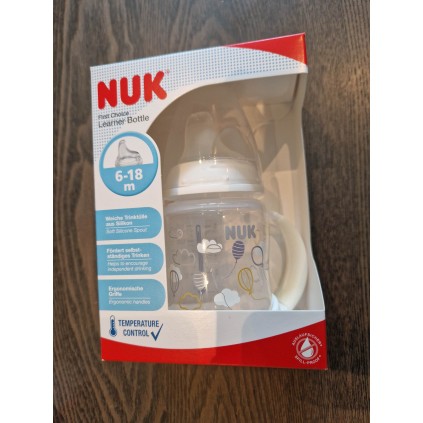 NUK First Choice+ Learner bottle, White