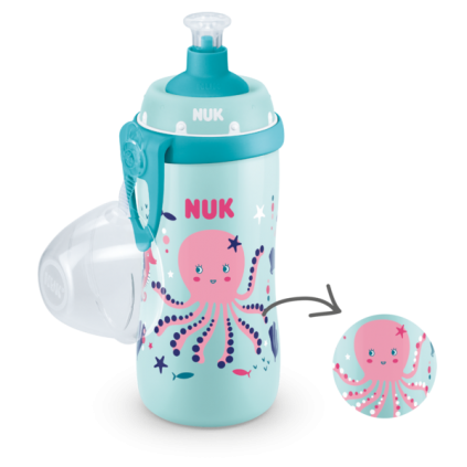 NUK Junior Cup Drikkeflaske, Chameleon Rose