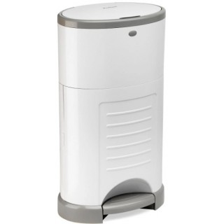 Korbell bleiebøtte, 16L hvit